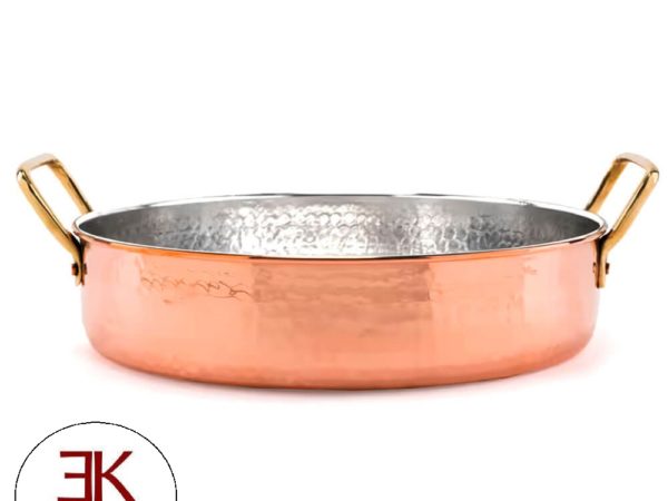 Plat a four en cuivre Pro 50 cm